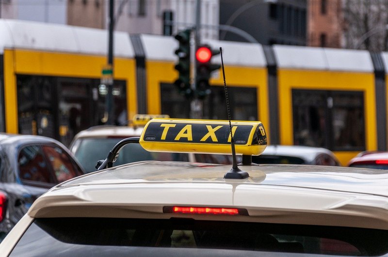 Taksówka w mieście